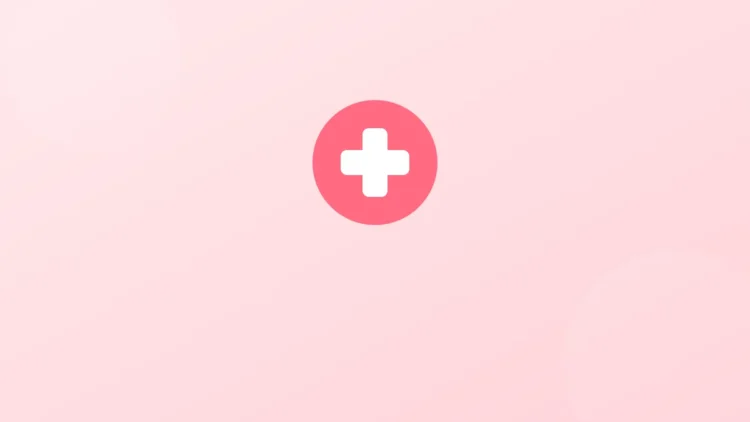Gesundheitskreuz Symbol Krankenkasse